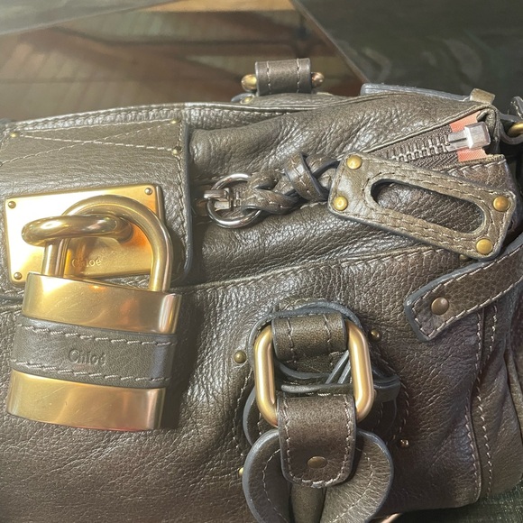 *HARD TO FIND COLOR* Chloe Paddington in olive green - Picture 8 of 16